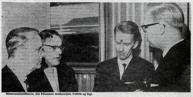 1964_Reykjavikurskakmotid_Menntamalaradherra_Aki-Petursson_Fridrik-Olafsson_Ingi-R-Johannsson